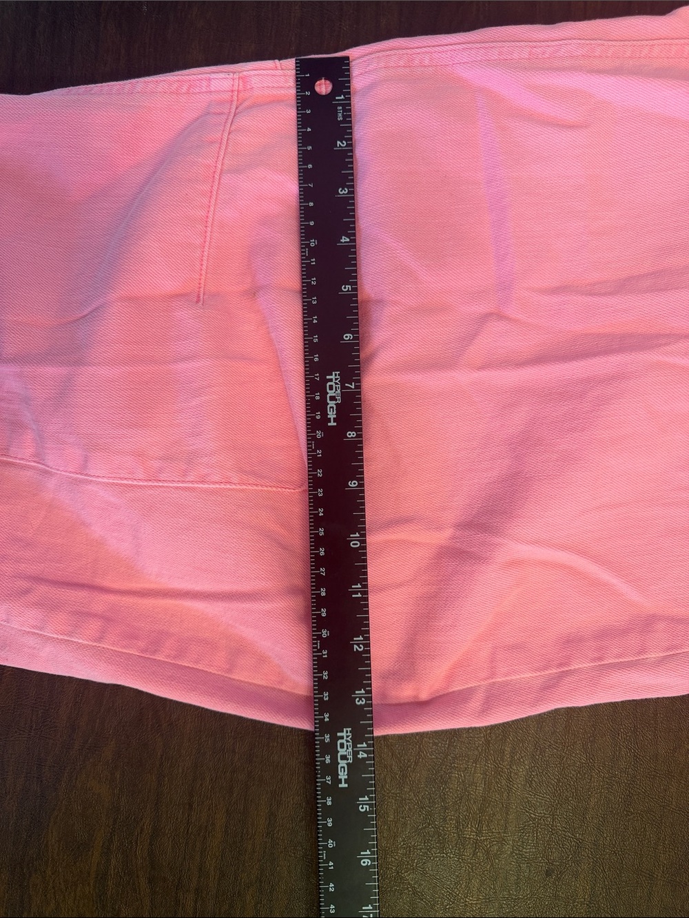 Gap Easy Horseshoe Jeans in Neon Pink Denim - Picture 11 of 12